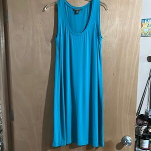 Tommy Bahama Blue Sleeveless Midi Sundress